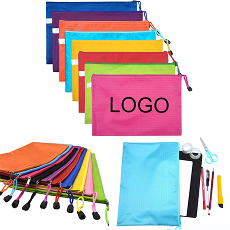 A4 Waterproof Zipper File Bags