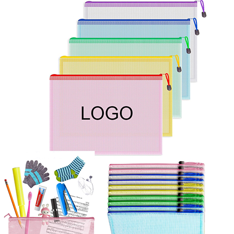 Mesh Zipper Pouches Bags