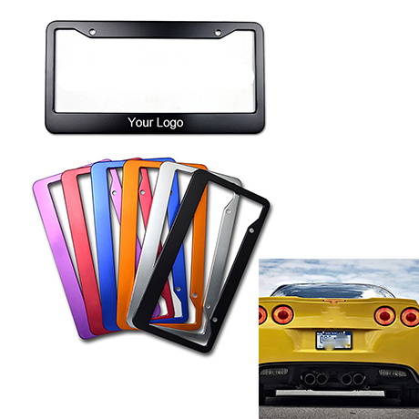 Matte Black License Plate Frames