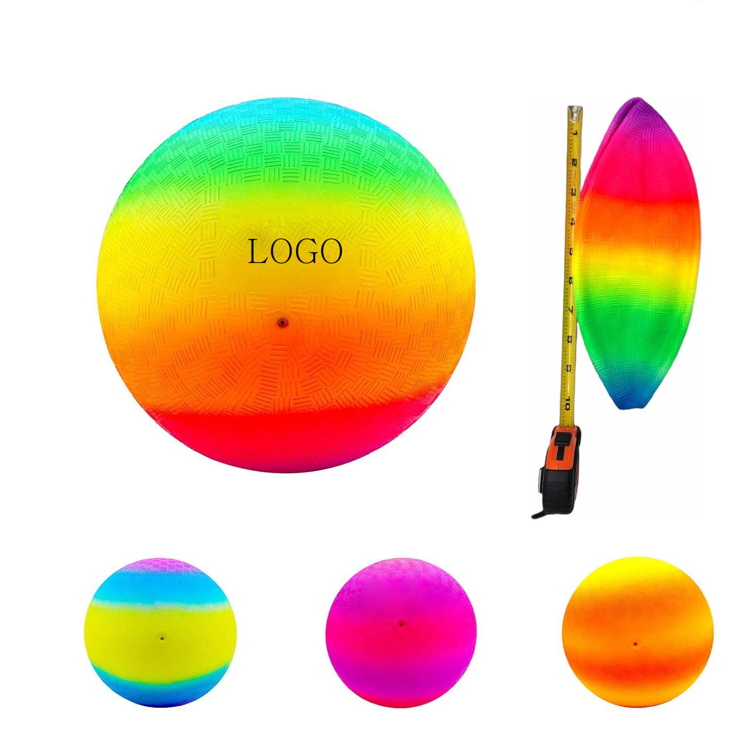 7.9Inch Rubber Bouncy Inflatable Balls