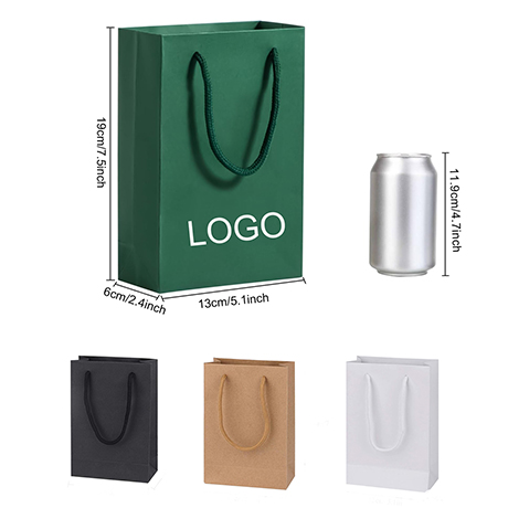 Kraft Paper Bags with Cotton Handle